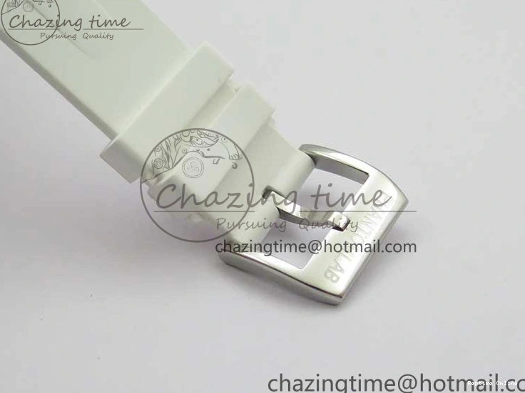 0112 Submariner Phantomlab Transparent KZF Best Edition Black Dial on White Rubber Strap VR StreetReady 2567